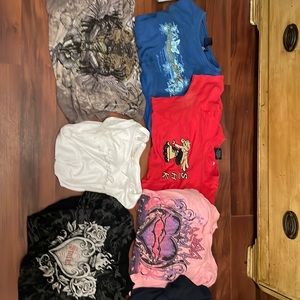 Medium tshirts hippie grunge skater style